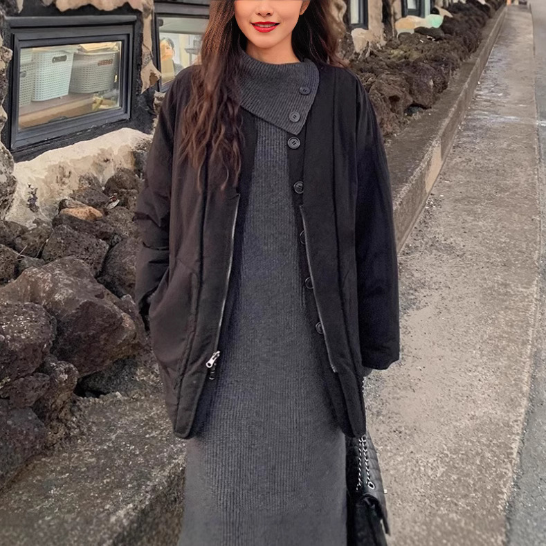 New Long Turtleneck Sweater Dress 44 02